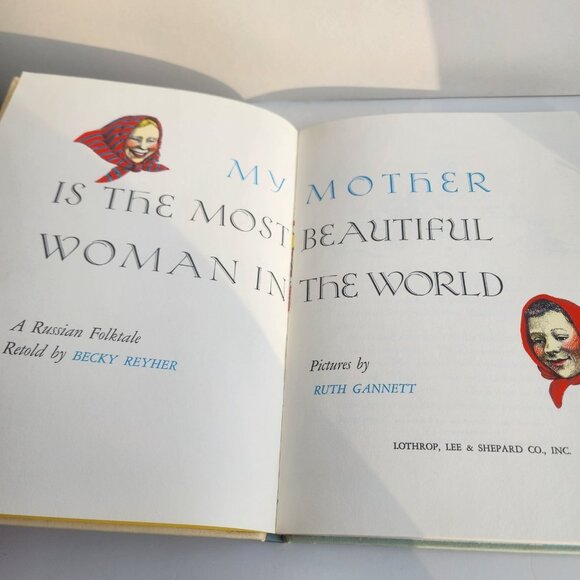Dandelion Library FLIP BOOK: My Mother is the Most Beautiful Woman in the World - Picture 2 of 16